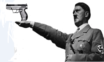 Hitler with Guns